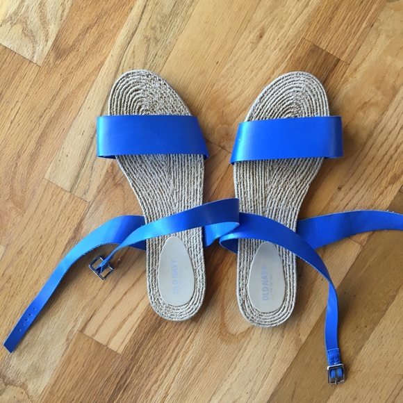 Old Navy Shoes - Blue Old Navy Espadrilles Sandals